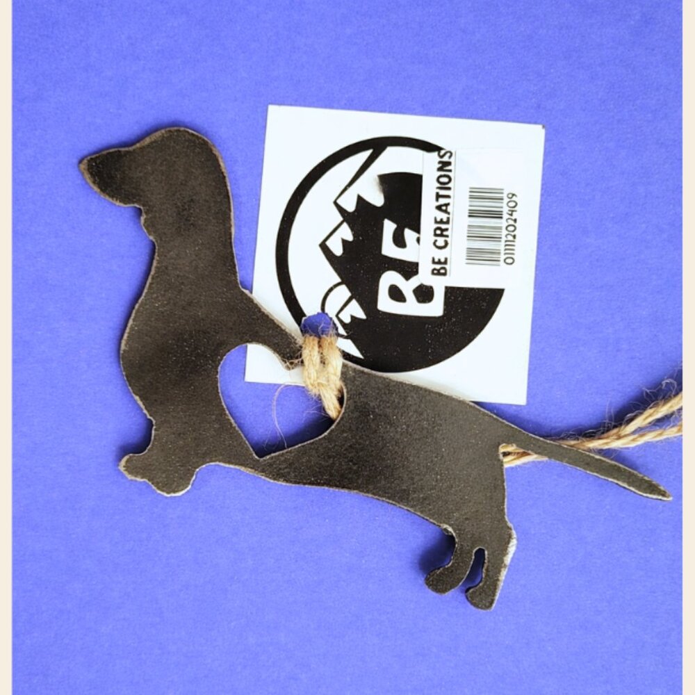 Rustic Metal Dachshund | Farmhouse Decor | Country Kitchen Accent, NWT